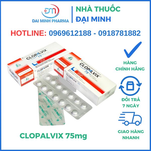 Thuốc CLOPALVIX 75mg