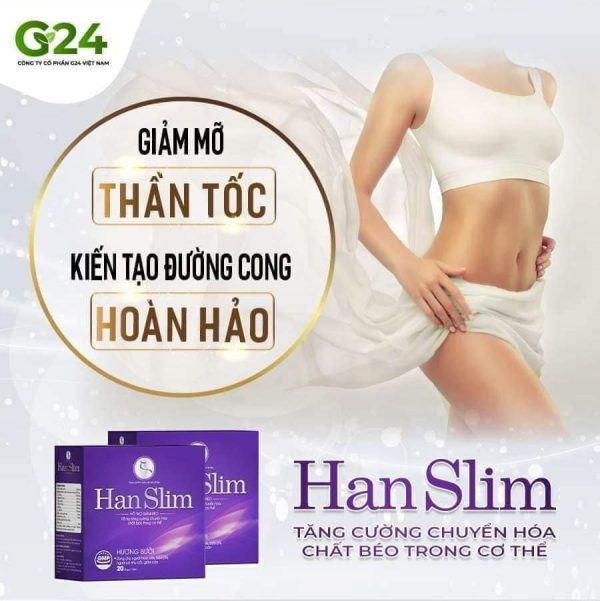 Han Slim (Hộp 20 Ống) - Hỗ Trợ Giảm Cân, Giảm Mỡ Thừa - Hình ảnh 5