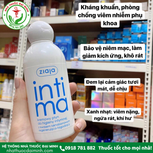 Dung dịch vệ sinh phụ nữ Intima Ziaja 200ml, Ba Lan - Hình ảnh 3