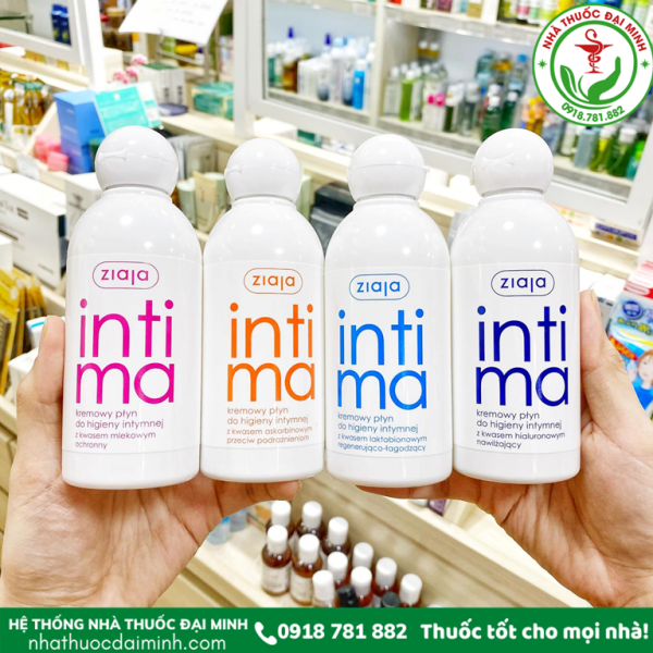 Dung dịch vệ sinh phụ nữ Intima Ziaja 200ml, Ba Lan