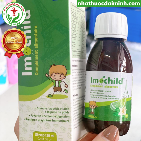 Siro Imochild Lọ 125ml – Tăng đề kháng, trẻ ăn ngon - Hình ảnh 6