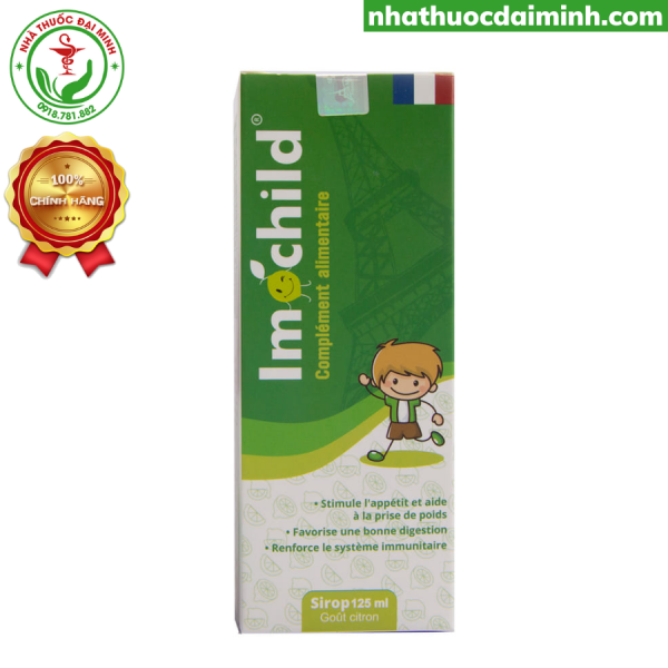 Siro Imochild Lọ 125ml – Tăng đề kháng, trẻ ăn ngon - Hình ảnh 4