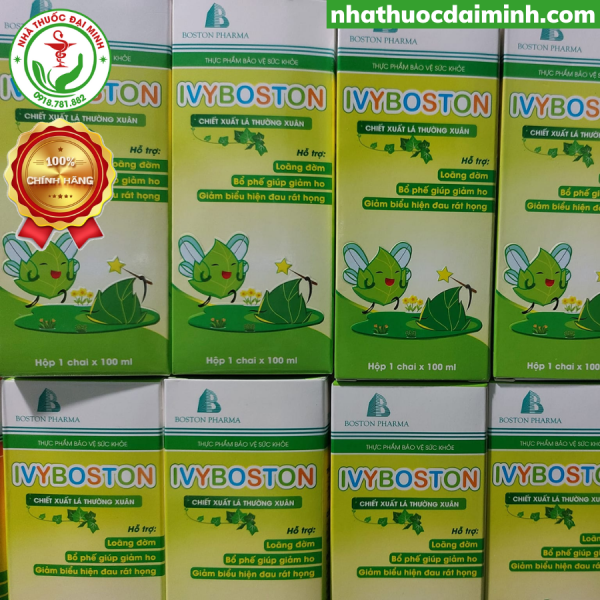 Siro Ho IvyBoston Lọ 100ml - Hình ảnh 2