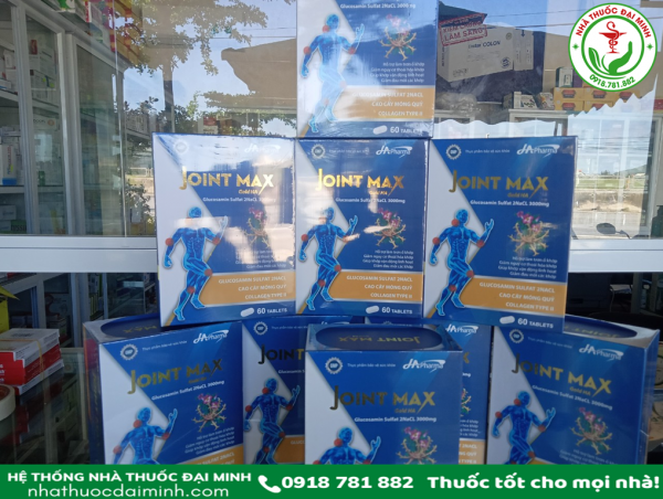 VIÊN DƯỠNG KHỚP JOINT MAX GOLD HA - Hộp 60 viên - Hình ảnh 3