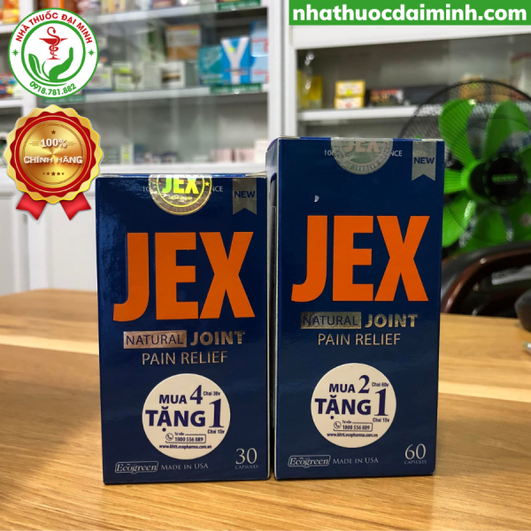 Viên uống Jex Natural Ecogreen giúp bổ khớp, bảo vệ khớp (60 viên) - Hình ảnh 3