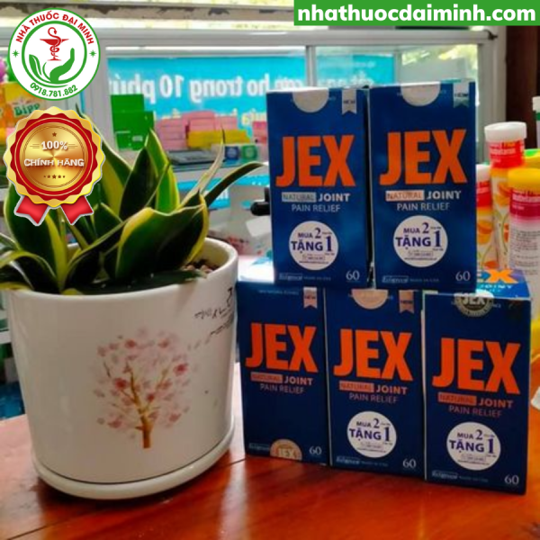 Viên uống Jex Natural Ecogreen giúp bổ khớp, bảo vệ khớp (60 viên)