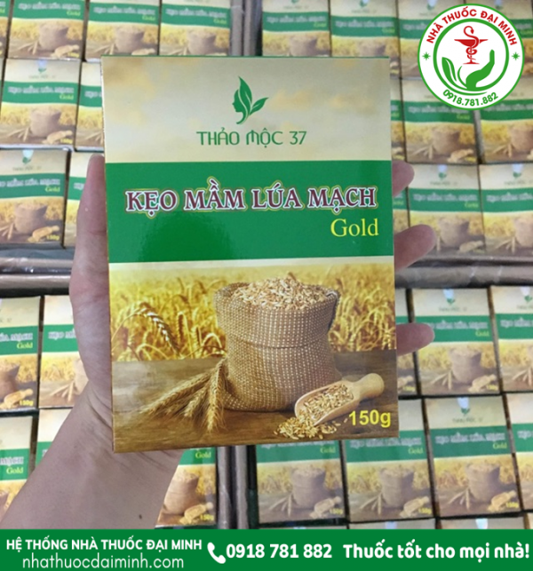 KẸO MẦM LÚA MẠCH GOLD THẢO MỘC 37