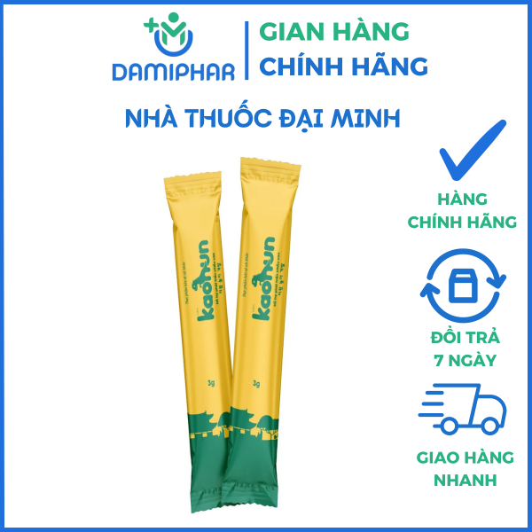 Cốm Kaohun Hộp 15 Gói - Hỗ Trợ Phát Triển Chiều Cao Ở Trẻ - Hình ảnh 2