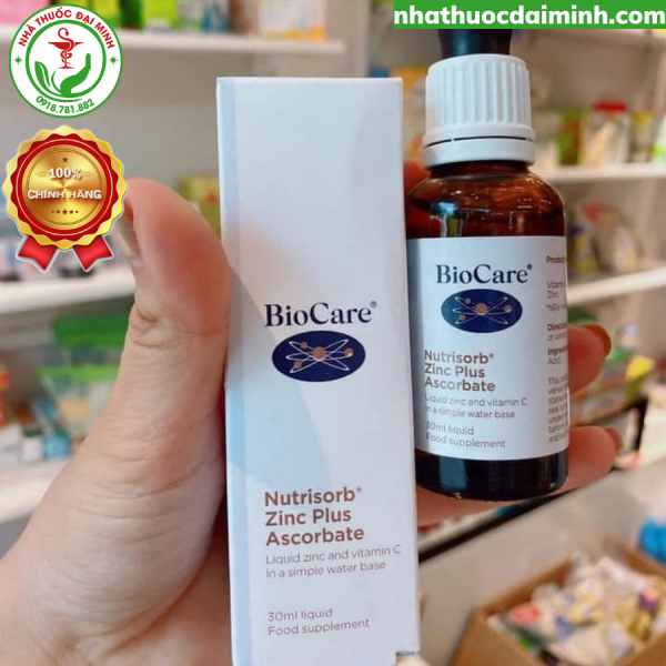 Kẽm Biocare ZinC Cho Trẻ Từ Sơ Sinh (Chính Hãng) - Hình ảnh 2