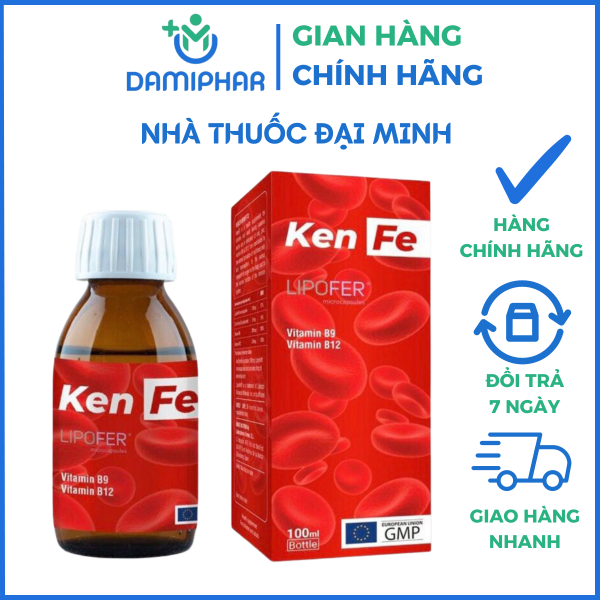 Sắt Nước Ken Fe Lọ 100ml