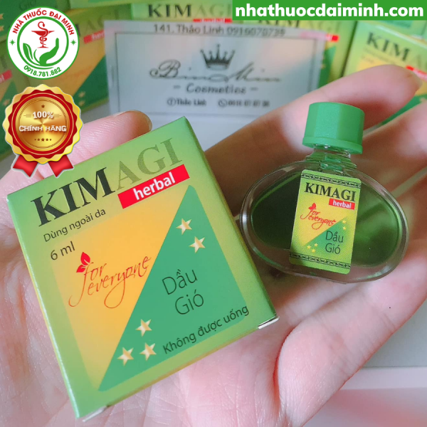 Dầu gió Kim Agi chai 6ml