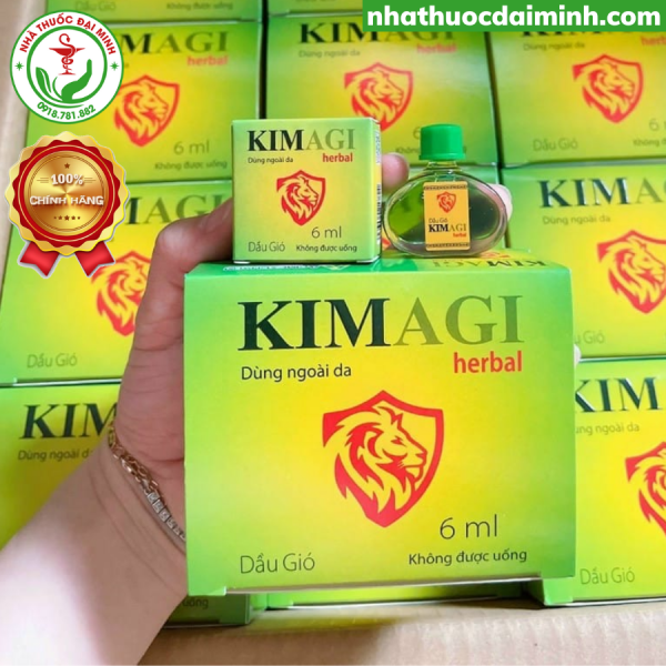 Dầu gió Kim Agi chai 6ml - Hình ảnh 3