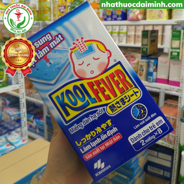 Miếng Dán Hạ Sốt Nhật Bản Koolfever Traphaco - Hỗ Trợ Giảm Sốt Nhanh Và Hiệu Quả