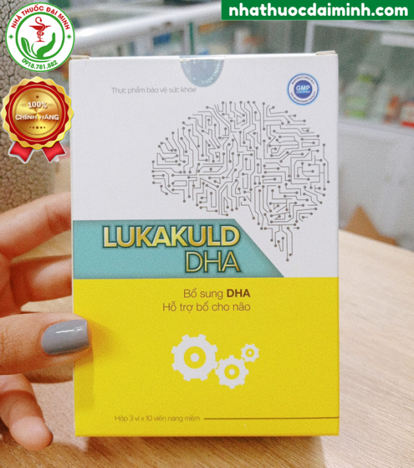 LUKAKULD DHA - BỔ SUNG DHA GIÚP PHÁT TRIỂN NÃO BỘ