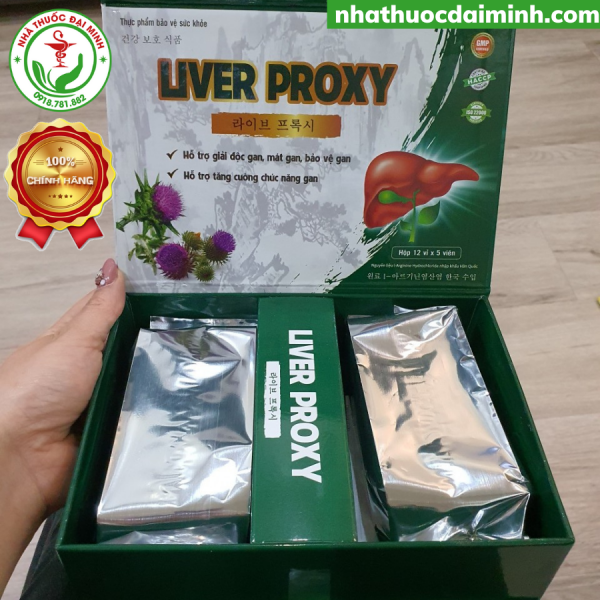 Liver Proxy - Thanh Nhiệt, Giải Độc, Tăng Cường Chức Năng Gan - Hình ảnh 2