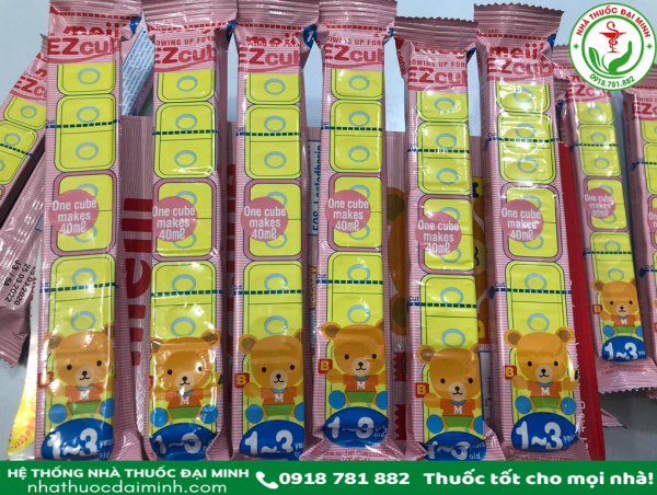 Sữa Meiji số 9 dạng thanh EZcube 432g (1-3 tuổi) - Hình ảnh 3