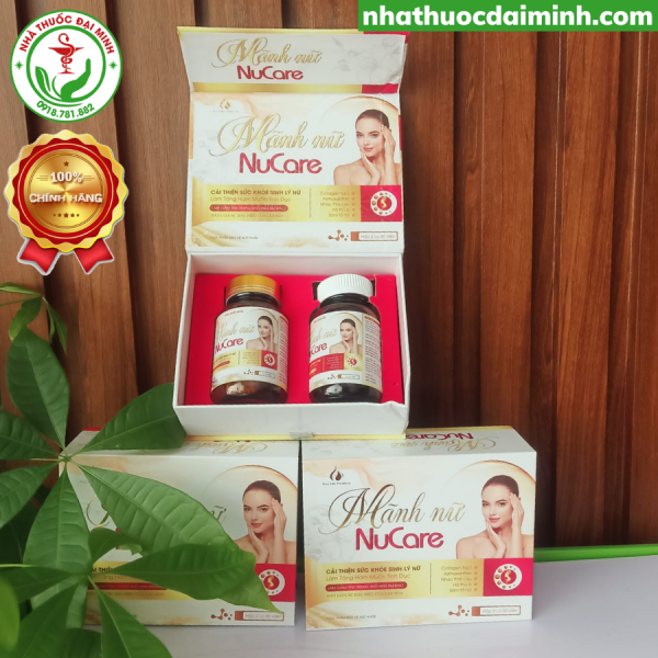 Mãnh Nữ Nucare Hộp 2 Lọ 30 Viên - Cải Thiện Sinh Lý Nữ - Hình ảnh 2