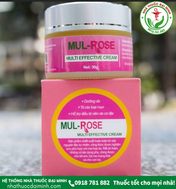 KEM MUL-ROSE - Hũ 30g - Hình ảnh 4