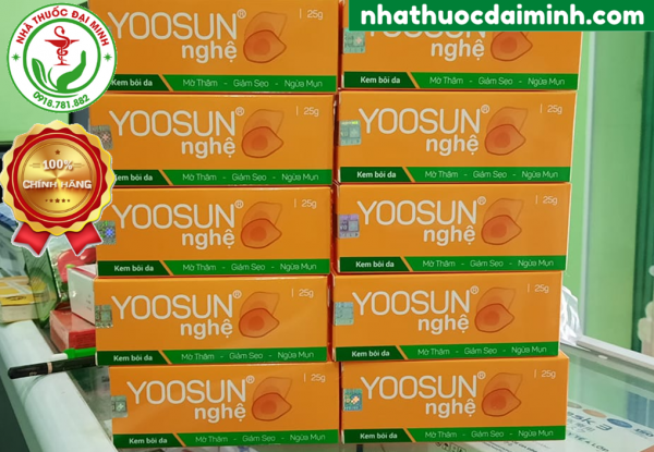 Yoosun Nghệ - Kem mờ thâm, giảm sẹo, ngừa mụn - Hình ảnh 2