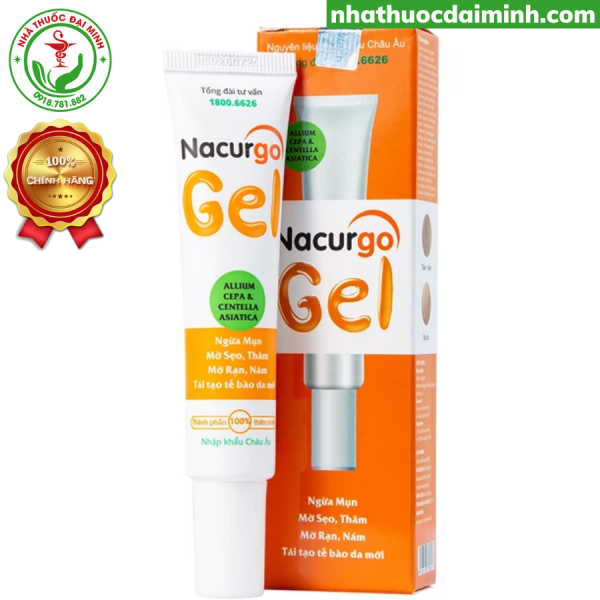 Gel bôi ngoài da Nacurgo Gel (20g)