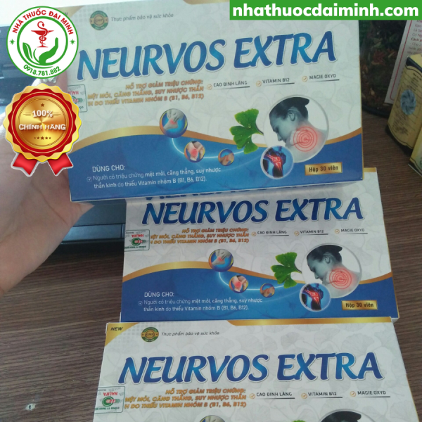 Dưỡng Não Neuvros Extra Hộp 30 Viên - Hình ảnh 2