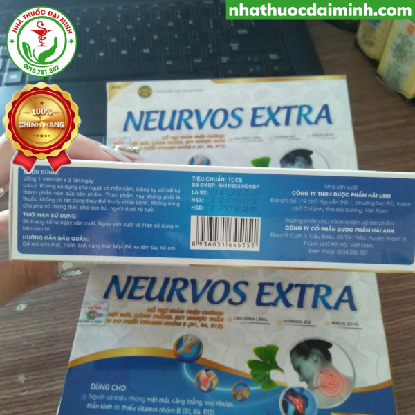 Dưỡng Não Neuvros Extra Hộp 30 Viên - Hình ảnh 3