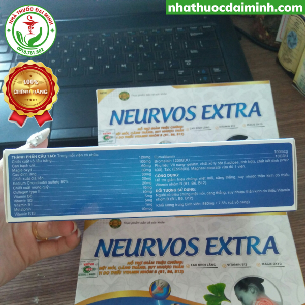 Dưỡng Não Neuvros Extra Hộp 30 Viên - Hình ảnh 4