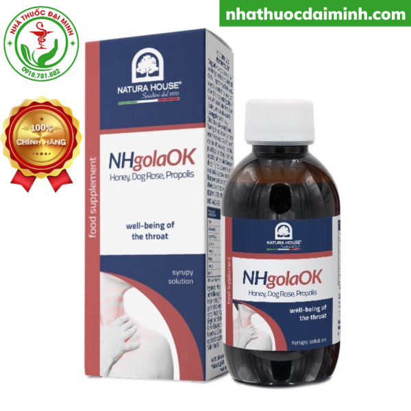 Siro Ho NHgolaOK Lọ 200ml - - Hình ảnh 5