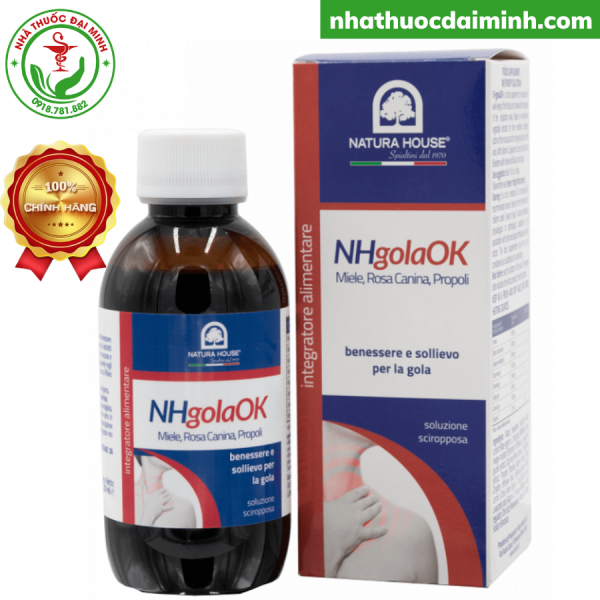 Siro Ho NHgolaOK Lọ 200ml -