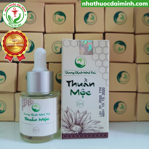 Dung Dịch Nhỏ Tai Thuần Mộc Thanh Mộc Hương 20ml - Hỗ Trợ Viêm Tai Giữa - Hình ảnh 2