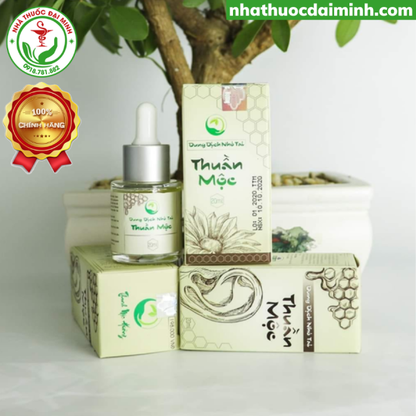 Dung Dịch Nhỏ Tai Thuần Mộc Thanh Mộc Hương 20ml - Hỗ Trợ Viêm Tai Giữa