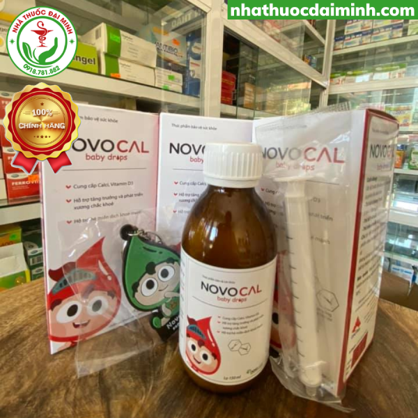 Novocal Baby Drops – Calci sữa nhỏ giọt - Hình ảnh 5