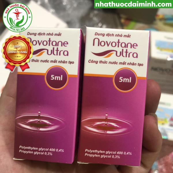 Novotane Ultra 5ml - Nước mắt nhân tạo