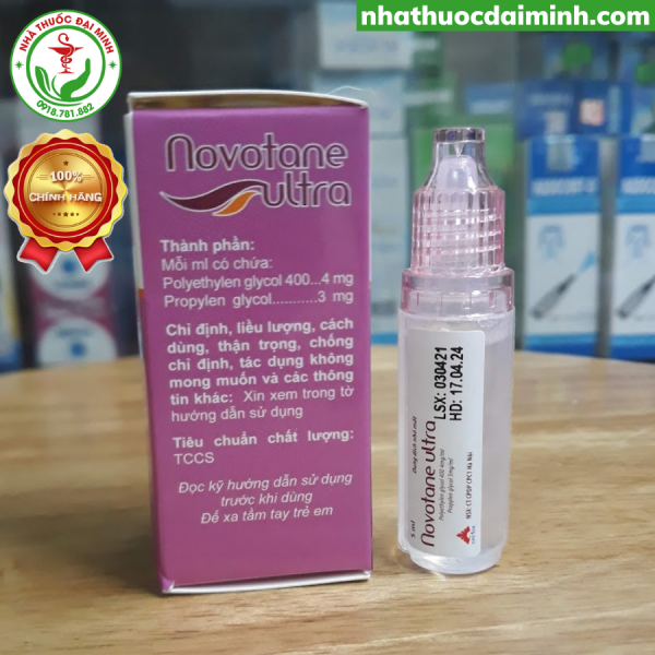 Novotane Ultra 5ml - Nước mắt nhân tạo - Hình ảnh 5