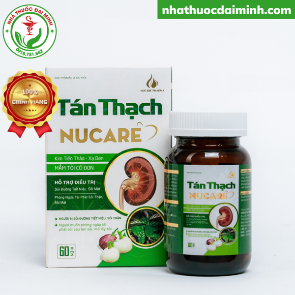 An Thạch Nucare Hộp 60 Viên - Hình ảnh 3