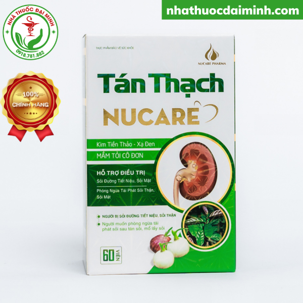 An Thạch Nucare Hộp 60 Viên - Hình ảnh 4