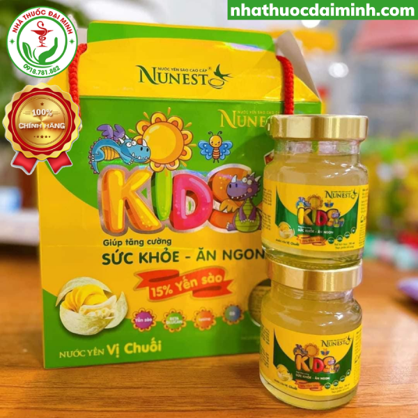 Yến Sào NUNEST KID Vị Chuối