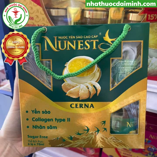 YẾN SÀO NUNEST CERNA NHÂN SÂM - - Hình ảnh 5