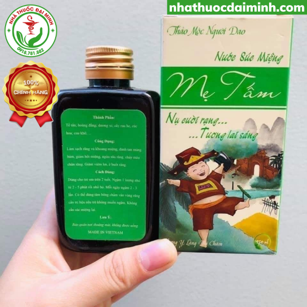 Nước súc miệng Mẹ Tấm Thanh Mộc Hương 150ml - Hình ảnh 2