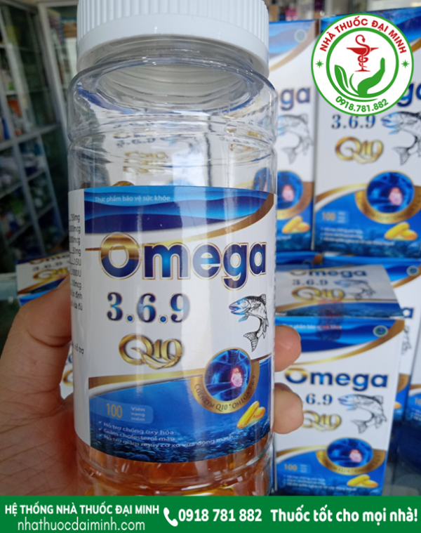 DẦU CÁ OMEGA 3.6.9 Q10 - SÁNG MẮT, TỐT CHO TIM MẠCH - Hình ảnh 5