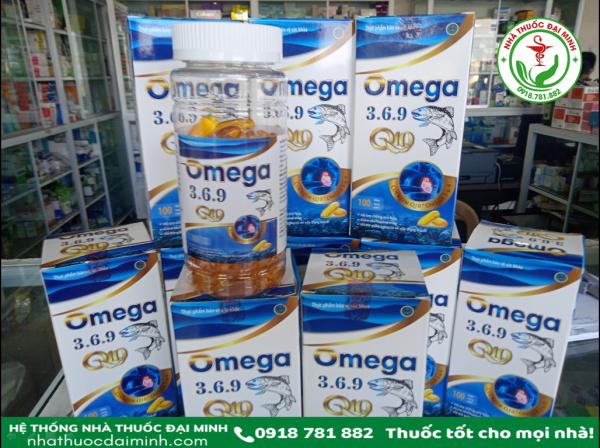 DẦU CÁ OMEGA 3.6.9 Q10 - SÁNG MẮT, TỐT CHO TIM MẠCH