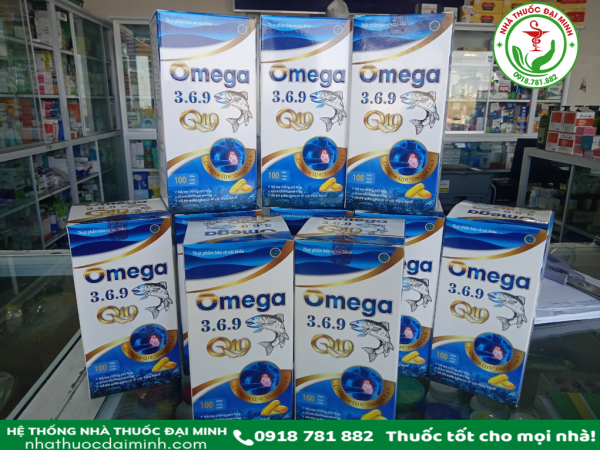 DẦU CÁ OMEGA 3.6.9 Q10 - SÁNG MẮT, TỐT CHO TIM MẠCH - Hình ảnh 2