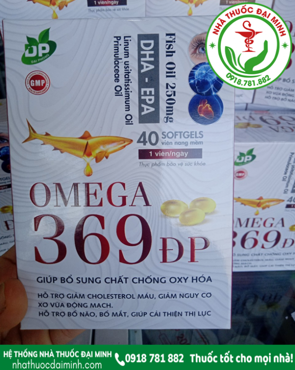 OMEGA 369 ĐP - BỔ SUNG CHẤT CHỐNG OXY HÓA - Hình ảnh 5