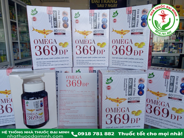 OMEGA 369 ĐP - BỔ SUNG CHẤT CHỐNG OXY HÓA