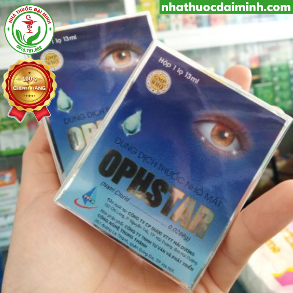 Nhỏ mắt OPHSTAR - Hình ảnh 3