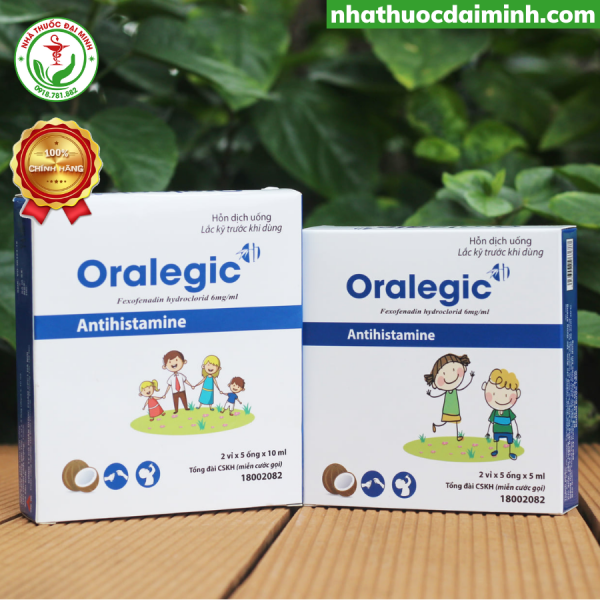 Oralegic- chỉ định viêm mũi dị ứng và mày đay - - Hình ảnh 5