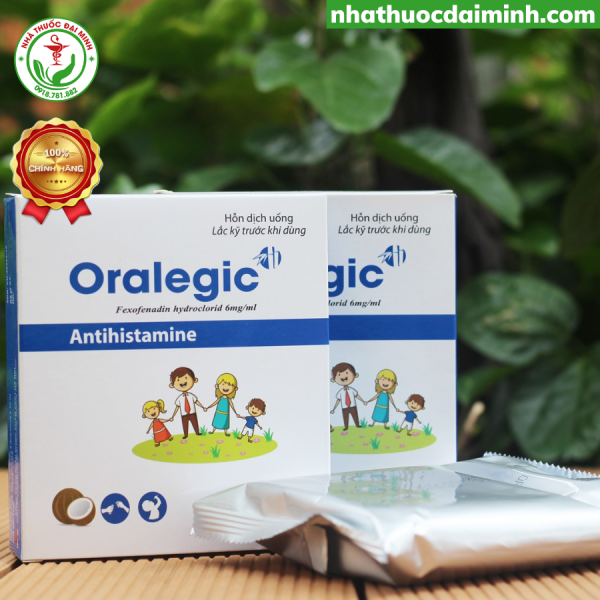 Oralegic- chỉ định viêm mũi dị ứng và mày đay - - Hình ảnh 4