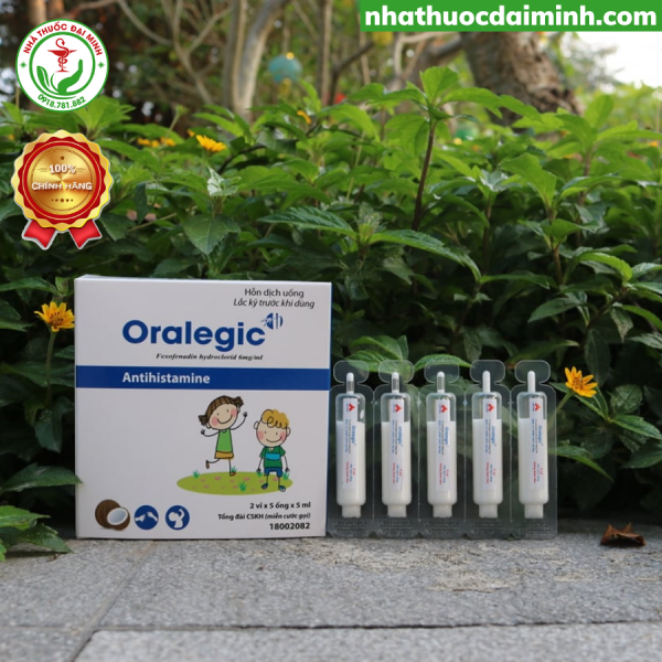 Oralegic- chỉ định viêm mũi dị ứng và mày đay - - Hình ảnh 3