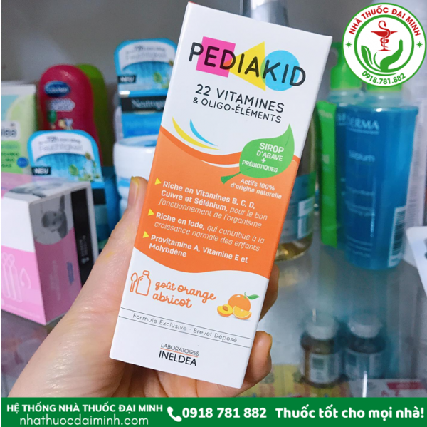 PEDIAKID 22 VITAMIN VÀ KHOÁNG CHẤT - Hình ảnh 4