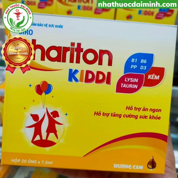 Siro Phariton Kiddi Hộp 20 Ống